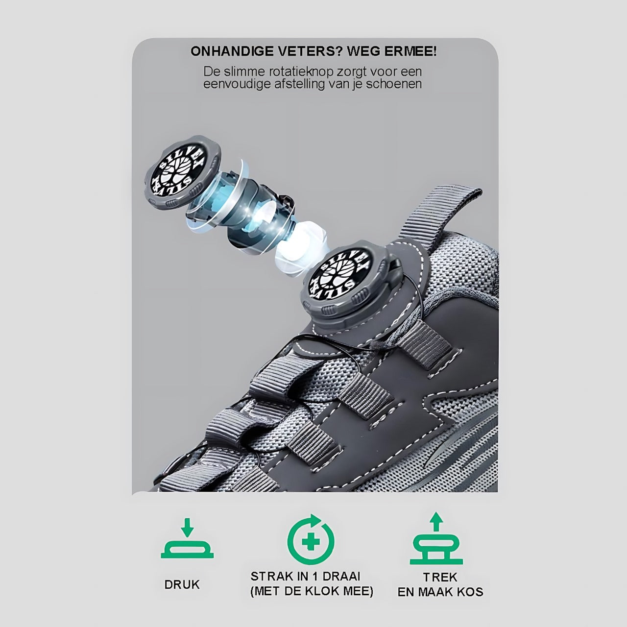 Silvex® Cloudwalk Pijnverlichtende Veiligheidssneakers