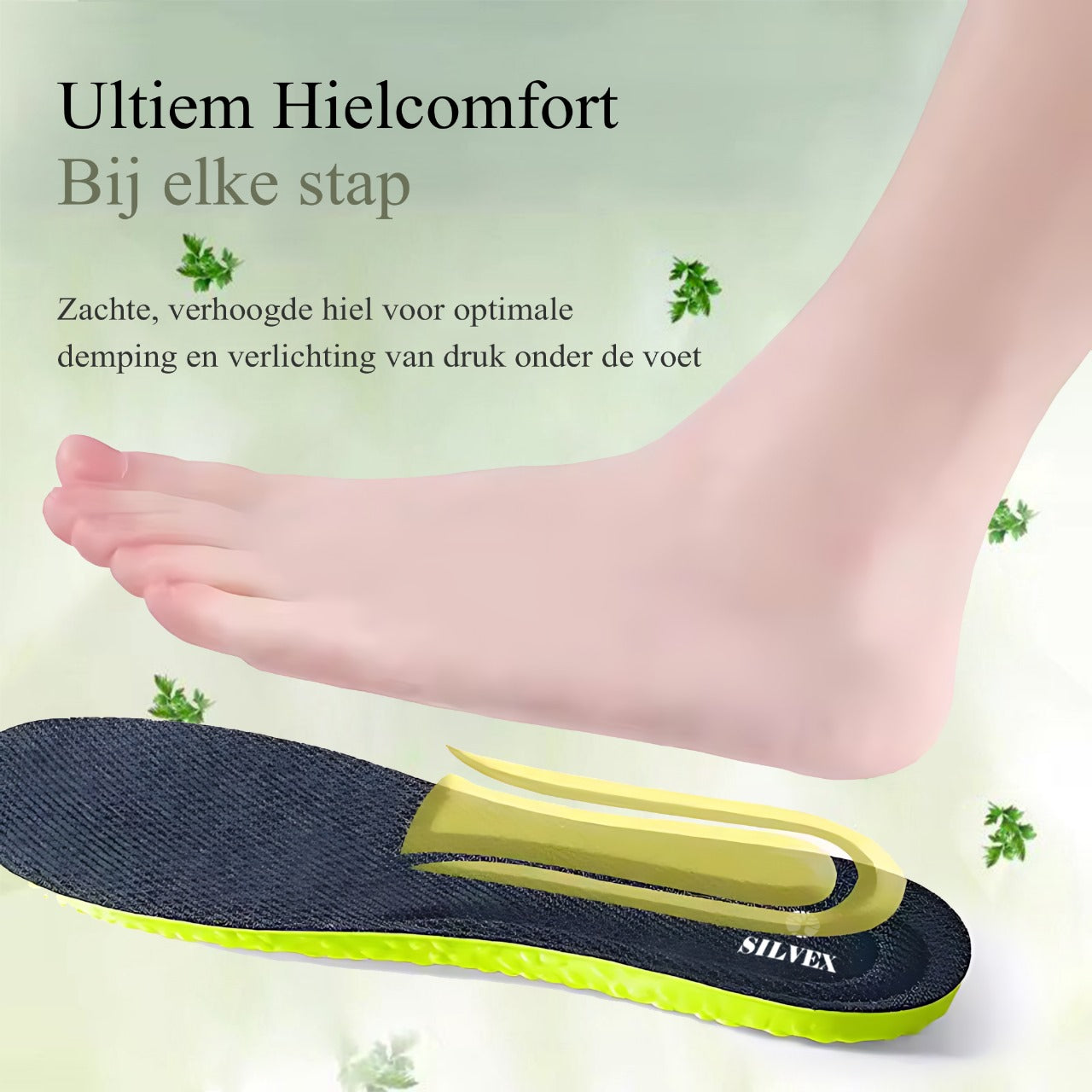 Silvex® Cloudwalk Memoryfoam Inlegzolen